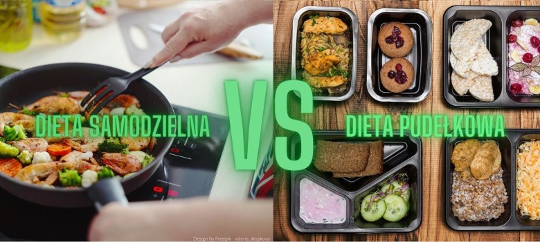 Dieta samodzielna vs Dieta pudełkowa z dowozem – co taniej?!